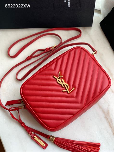 ysl red mini bag|saint laurent crossbody shoulder bags.